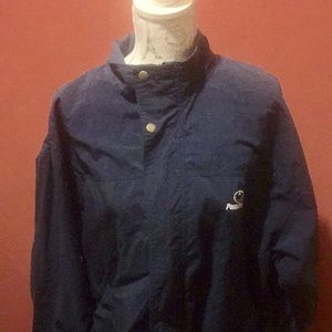 Antigua golf navy blue with Penn state logo jacket